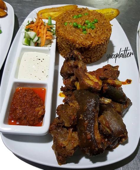 Try our signature jollof rice and fried plantains; savor the flavors of our stewed beef and shawarma wrap; and don’t forget to try. . Nigerian food near me